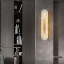 Luxury Alabaster Wall Sconce Hardwired Fixture