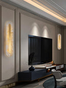 Luxury Alabaster Wall Sconce Hardwired Fixture