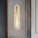 Luxury Alabaster Wall Sconce Hardwired Fixture