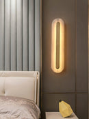 Luxury Alabaster Wall Sconce Hardwired Fixture