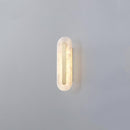 Luxury Alabaster Wall Sconce Hardwired Fixture