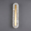 Luxury Alabaster Wall Sconce Hardwired Fixture