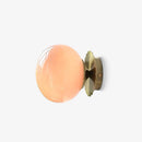 Marshmallow Glass & Metal Wall Fixture