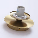 Marshmallow Glass & Metal Wall Fixture