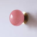 Marshmallow Glass & Metal Wall Fixture