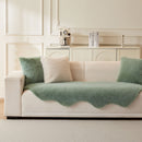 Plush Fleece Sofa Cover