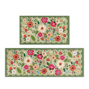 Boho Meadow Floral Kitchen Mats
