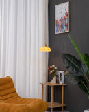 Vintage French Flower Pendant Light