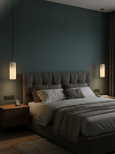 Modern Alabaster Globe Pendant Light with Brass Finish