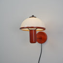 Scandinavian Oak Wood Wall Sconce
