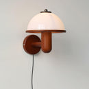 Scandinavian Oak Wood Wall Sconce