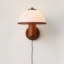 Scandinavian Oak Wood Wall Sconce