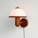 Scandinavian Oak Wood Wall Sconce