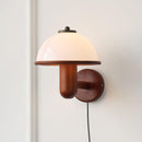 Scandinavian Oak Wood Wall Sconce