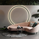 Geometric Circle Halo Wall Light