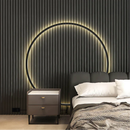 Geometric Circle Halo Wall Light