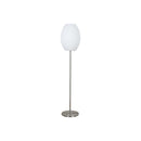Spherical Ribbed Shade Floor Lamp