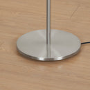 Spherical Ribbed Shade Floor Lamp
