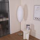 Spherical Ribbed Shade Floor Lamp