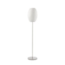 Spherical Ribbed Shade Floor Lamp