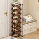 Geometric Tiered Shoe Display Tower