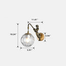 Mermaid Accent Wall Light