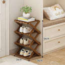 Geometric Tiered Shoe Display Tower