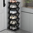 Geometric Tiered Shoe Display Tower