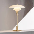 Scandinavian Mushroom Glass Table Lamp