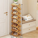 Geometric Tiered Shoe Display Tower