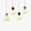 Japandi Sculptural Globe Pendant Light