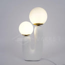 Deux Orb Table Lamp