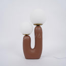 Deux Orb Table Lamp