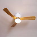 Isben Wooden Ceiling Fan Light