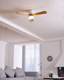 Isben Wooden Ceiling Fan Light