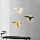 Escultura de parede Origami Bird
