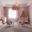 Luxury Extra Large Ostrich Feather Ceiling Chandelier