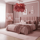 Luxury Extra Large Ostrich Feather Ceiling Chandelier