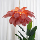 Luxury Extra Large Ostrich Feather Ceiling Chandelier