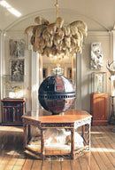 Luxury Extra Large Ostrich Feather Ceiling Chandelier