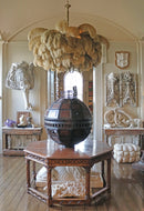 Luxury Extra Large Ostrich Feather Ceiling Chandelier