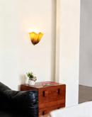 Petalia Wall Light Modern Sculptural Glass Sconce