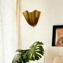 Petalia Wall Light Modern Sculptural Glass Sconce