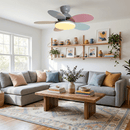 Petal Blade Ceiling Fan Light