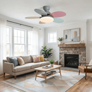 Petal Blade Ceiling Fan Light