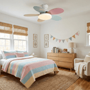 Petal Blade Ceiling Fan Light