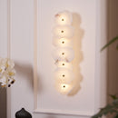 Elegant Gold Alabaster LED Wall Mount Light