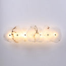 Elegant Gold Alabaster LED Wall Mount Light