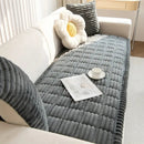 Plush Channel Sofa Cover