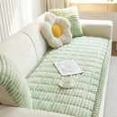 Plush Channel Sofa Cover